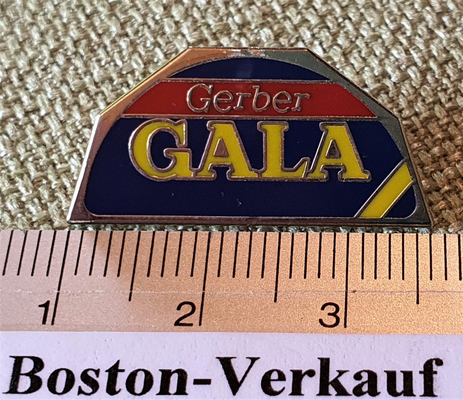 Placchette & Badge: E817 - Pin Mondo - Gerber Gala Classic – Usato da Reinach BL venduto da Boston-Verkauf 1