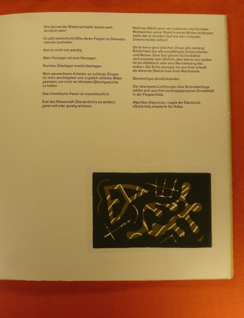 Libri: OTTO NEBEL: GOLDENE SPUR, ORIGINAL-LINOLSCHNITTE – Usato da Grüningen venduto da Kartensammler 4