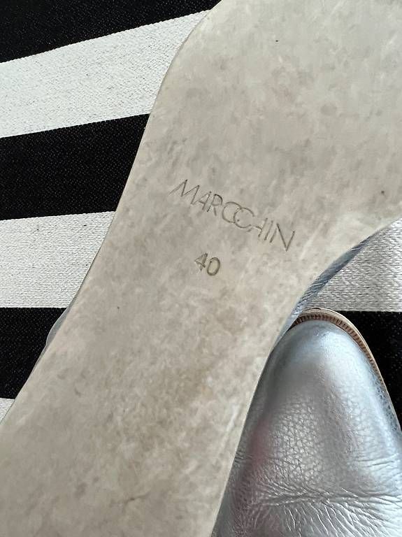 Marc Cain Damenschuhe: Marc Cain Schuhe Gr.40 Silber Kork – Gebraucht aus Zürich von hamtaro26 2