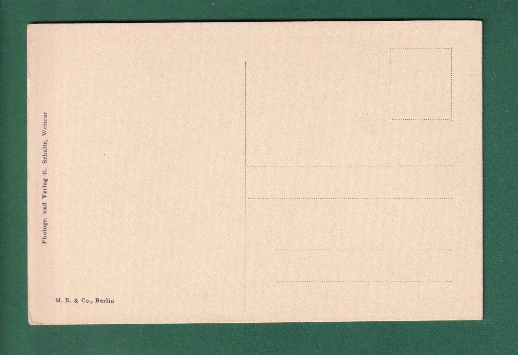 Cartoline postali: WEIMAR - Goethe'e Sterbezimmer – Usato da Pully venduto da nicecards-shop 1