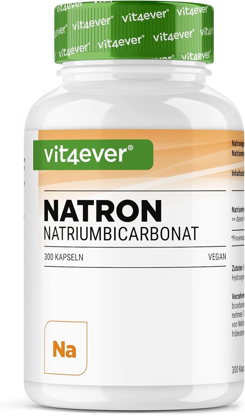 Cibi & Specialità: Vit4ever Natron Kapseln 1000 mg 300 Stk – Nuovo e nell'imballaggio originale da Suhr venduto da SchnapperCH