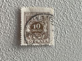 Polen Briefmarke