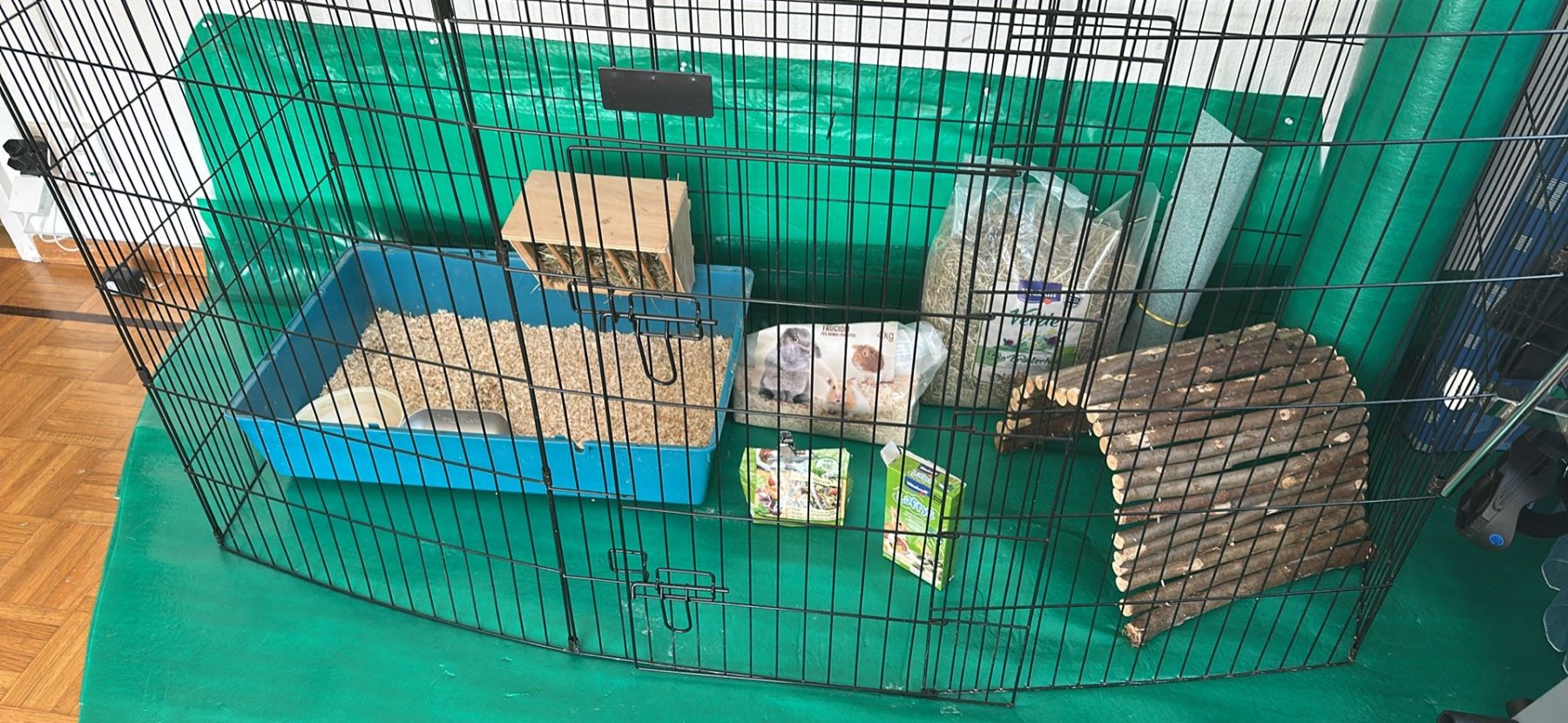 Käfige, Transport & Sicherheit: Enclos + accessoires pour Lapin ou chiots – Gebraucht aus La Tour-de-Peilz von fredy039 3