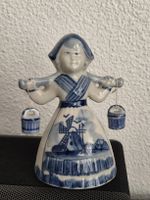 Vintage Delfter Blau Figur – Holländisches Mädchen