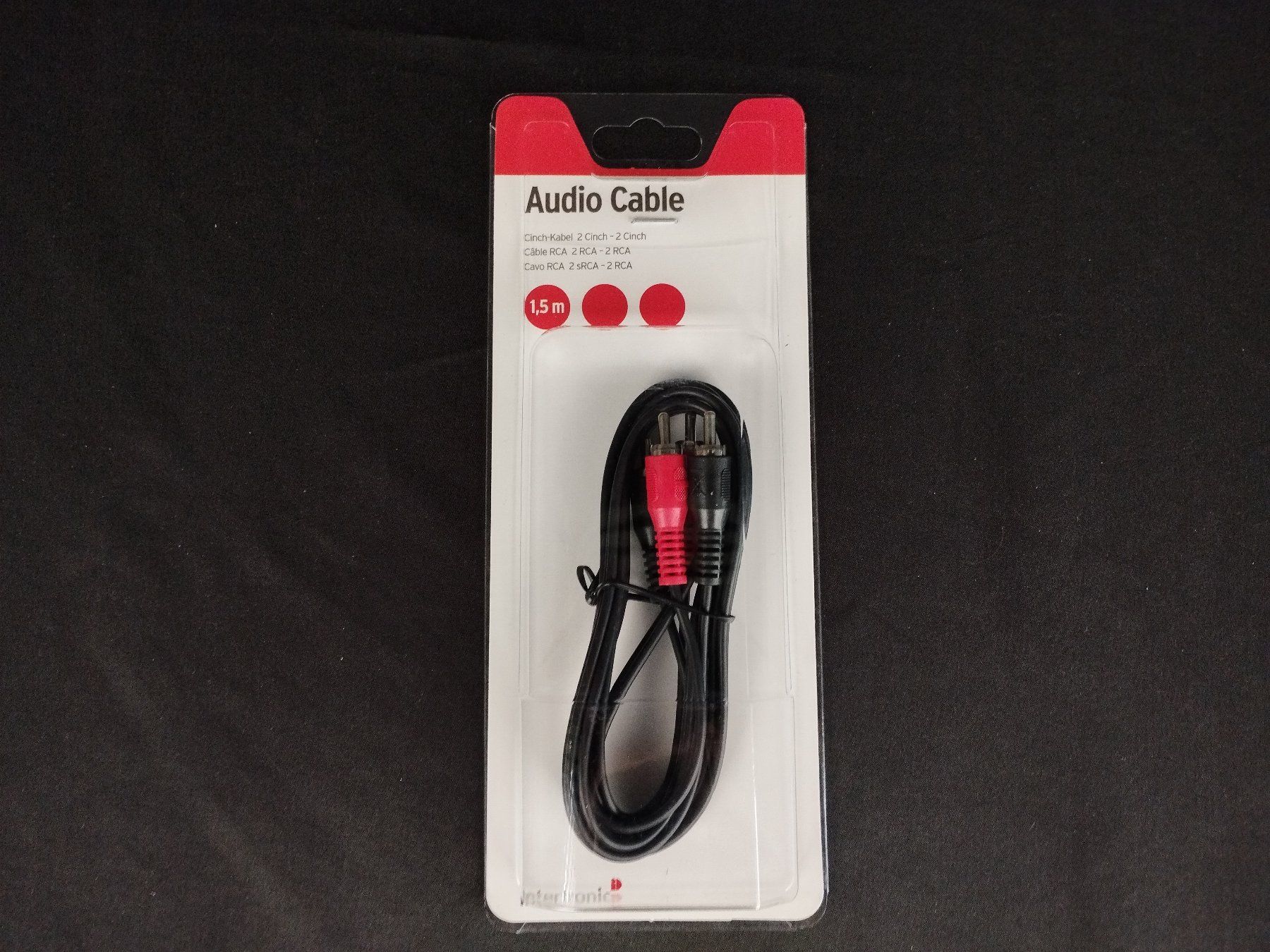 Cavi: INTERTRONIC Audio Cable – Nuovo (secondo la descrizione) da Schübelbach venduto da Restwert_Schubelbach 1
