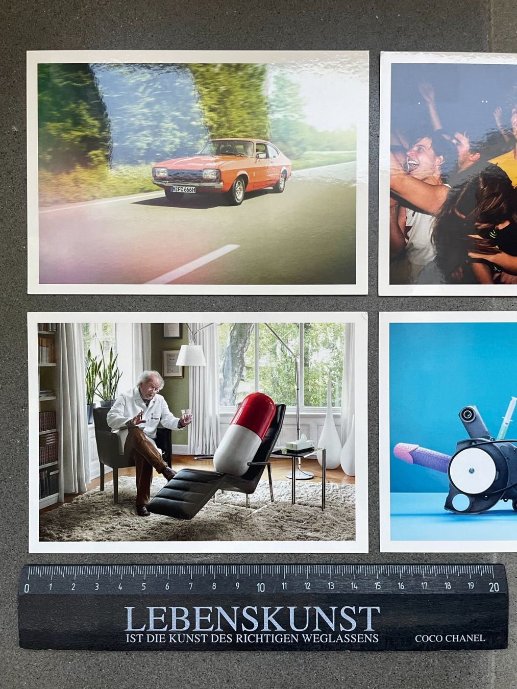 Cartoline postali: 6 Kunstpostkarten Waldmann Solar Fotografie Set – Usato da Zofingen venduto da angito 3