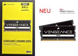 Corsair Vengeance 64GB = 2 x 32GB,  DDR5-RAM, SO-DIMM NEU