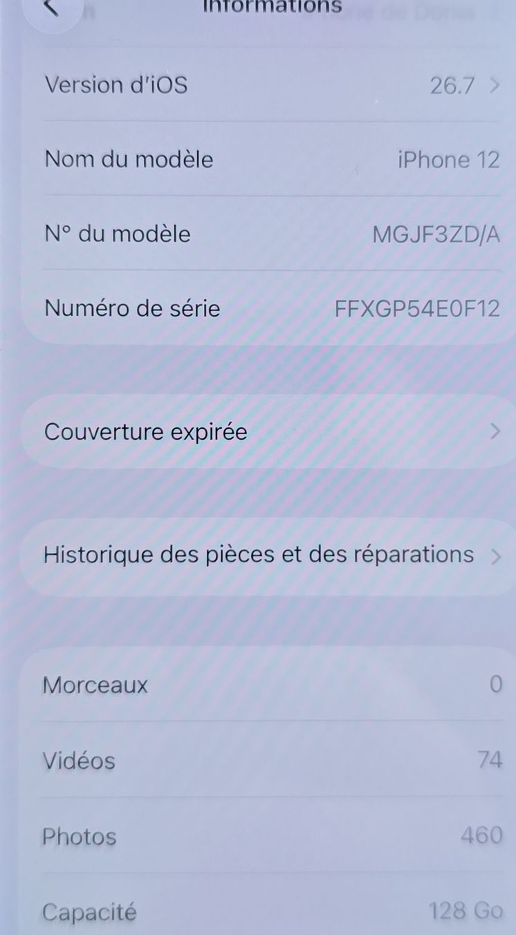 Apple Telefoni cellulari / Smartphones: Apple iPhone 12 - 128 GB Modell – Usato da La Tour-de-Peilz venduto da zugM
