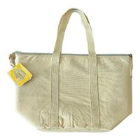 Kühltasche 22 Liter Canvas Beige 36x20x33 cm neu