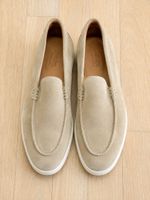 Bexley Herren Loafer Beige – Grösse 45 – Wildleder 