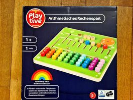 Rechenspiel aus Holz