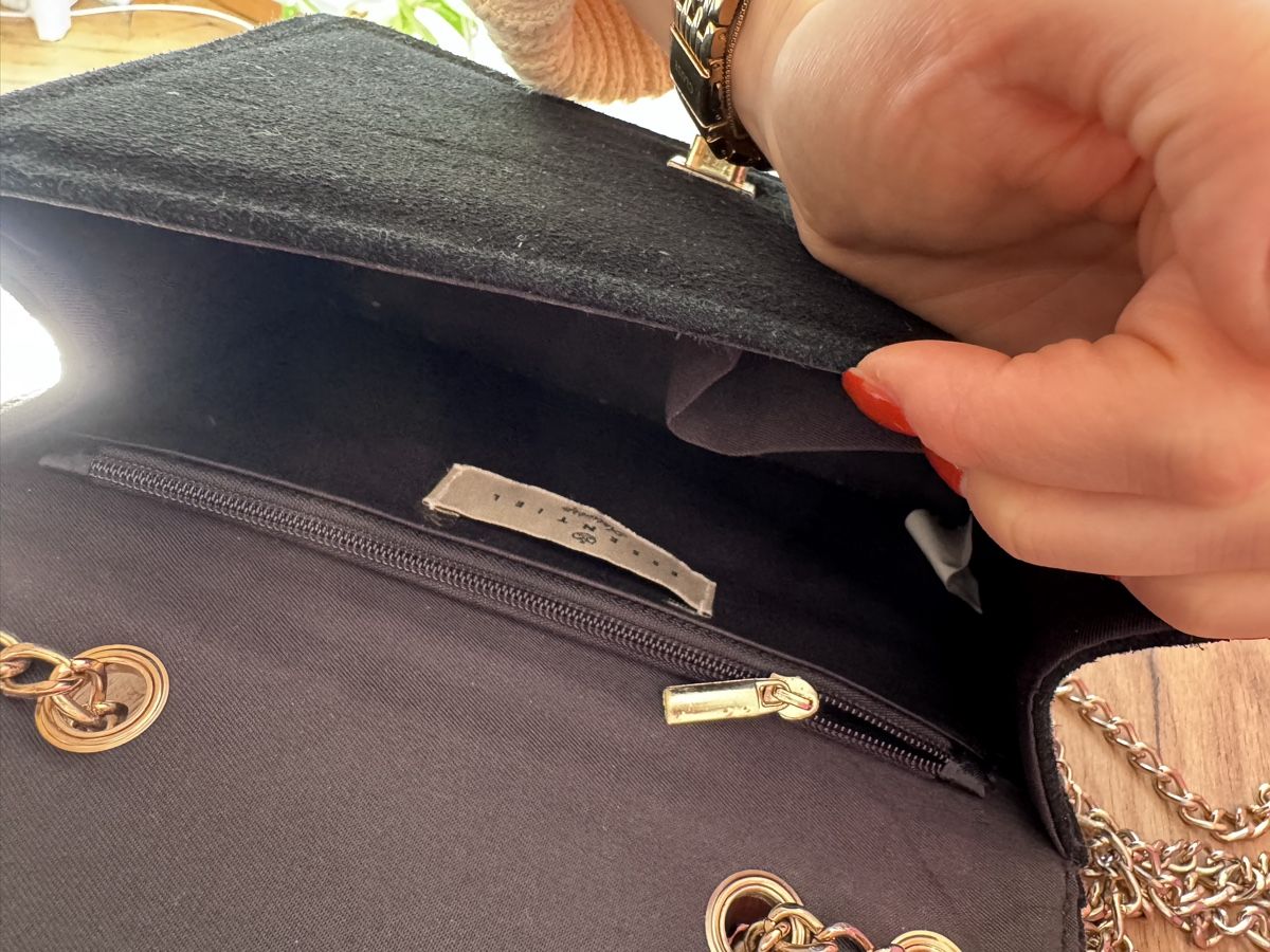 Borse da donna: Elegante Samt-Tasche mit Kette – Usato da Luzern venduto da jennyt 2