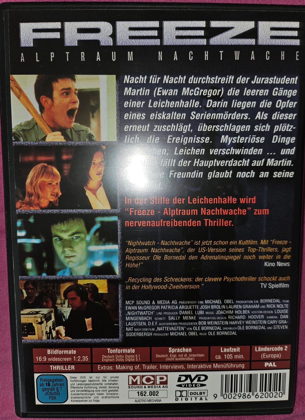 Tutti i DVDs: DVD: Freeze - Alptraum Nachtwache – Usato da Thun venduto da Shame 1