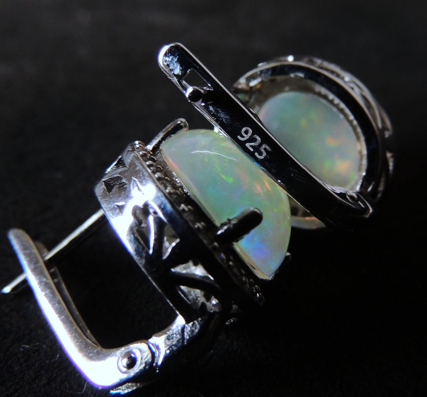 Orecchini pendenti & Orecchini a lobo: Opal Silber 925 Ohrringe – Nuovo e nell'imballaggio originale da Waldenburg venduto da schaller707 3