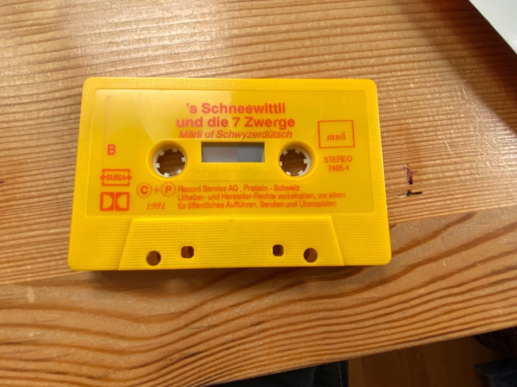 Kompaktkassetten: Kassette – s‘Schneewittli – Gebraucht aus St.Gallen von kingsamas 6