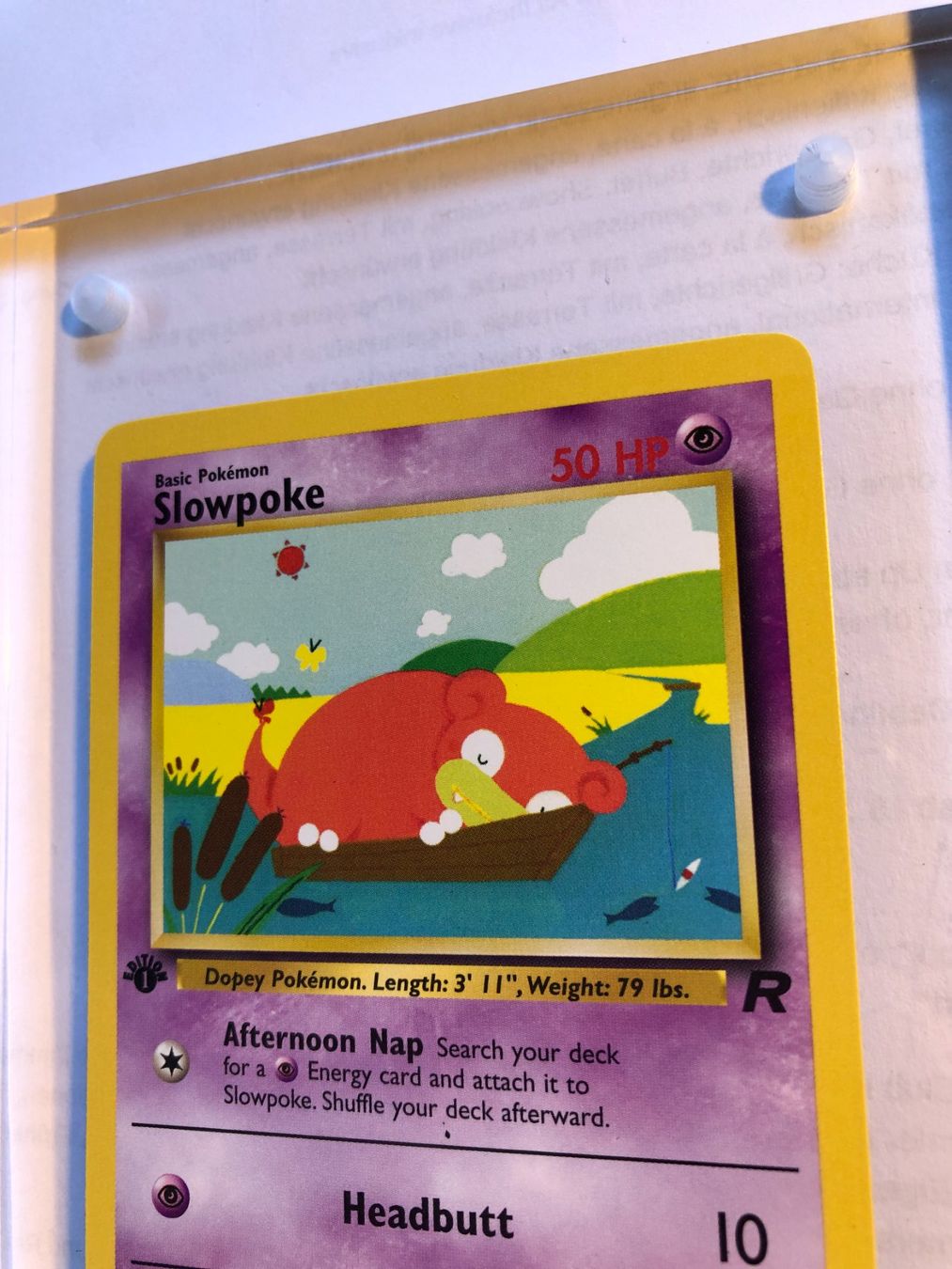Sammelbilder & Trading cards: Slowpoke 1st Team Rocket - MINT - ab 1.- – Gebraucht aus Giubiasco von dan_pr8b 3
