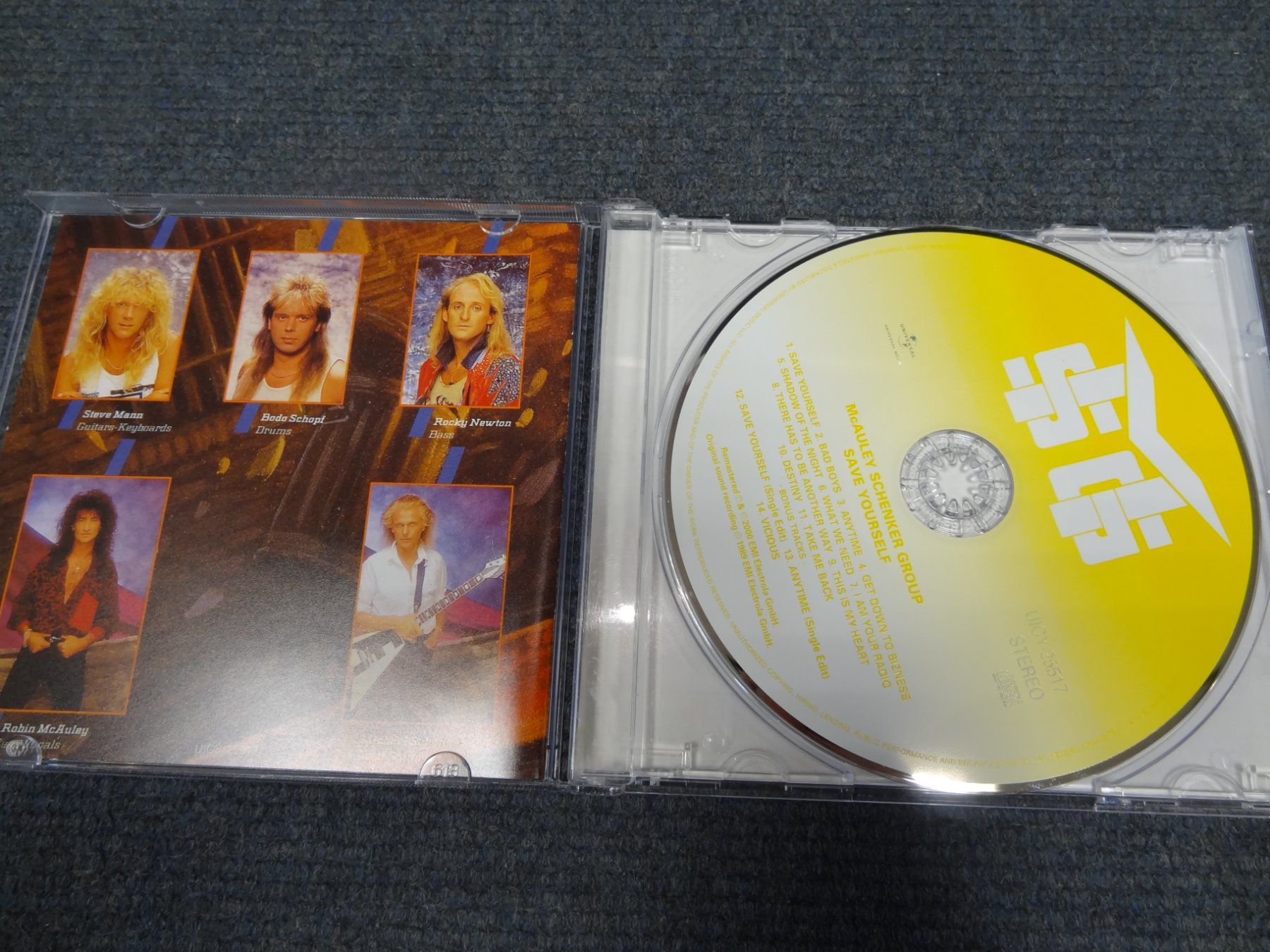 CDs: McAuley Schenker Group – Save Yourself  SHM-CD – Gebraucht aus luzern von musicandart 2