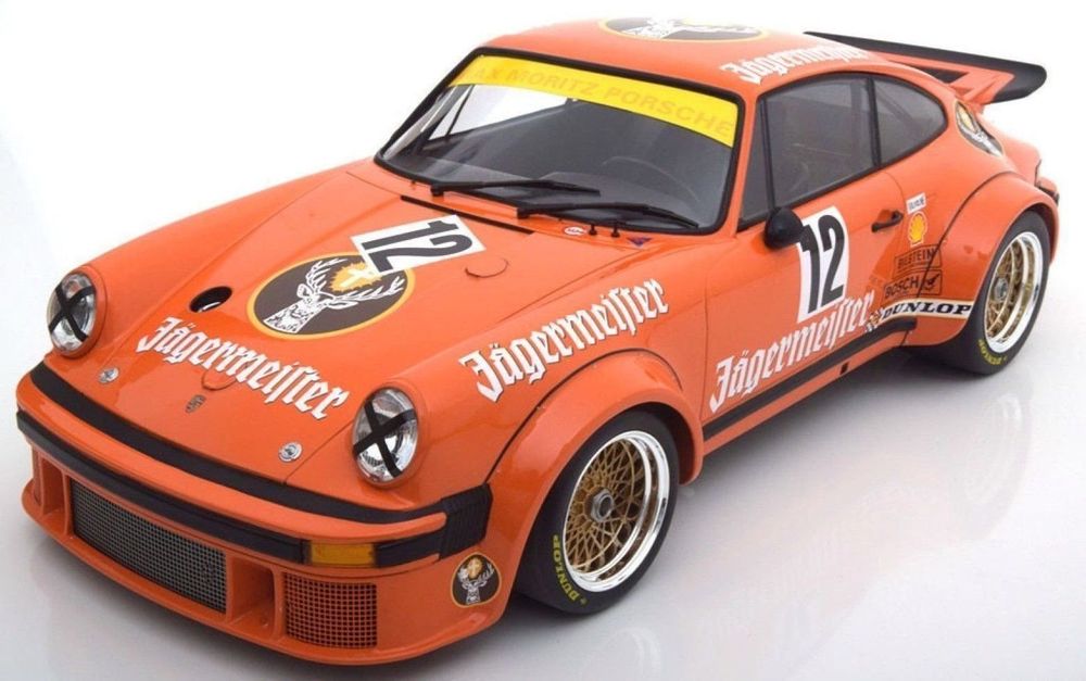 MINICHAMPS Porsche 934 Jägermeister 12 Mini Champs 1/12 Porsche 934 Turbo Rsr Jägermeister No.12
