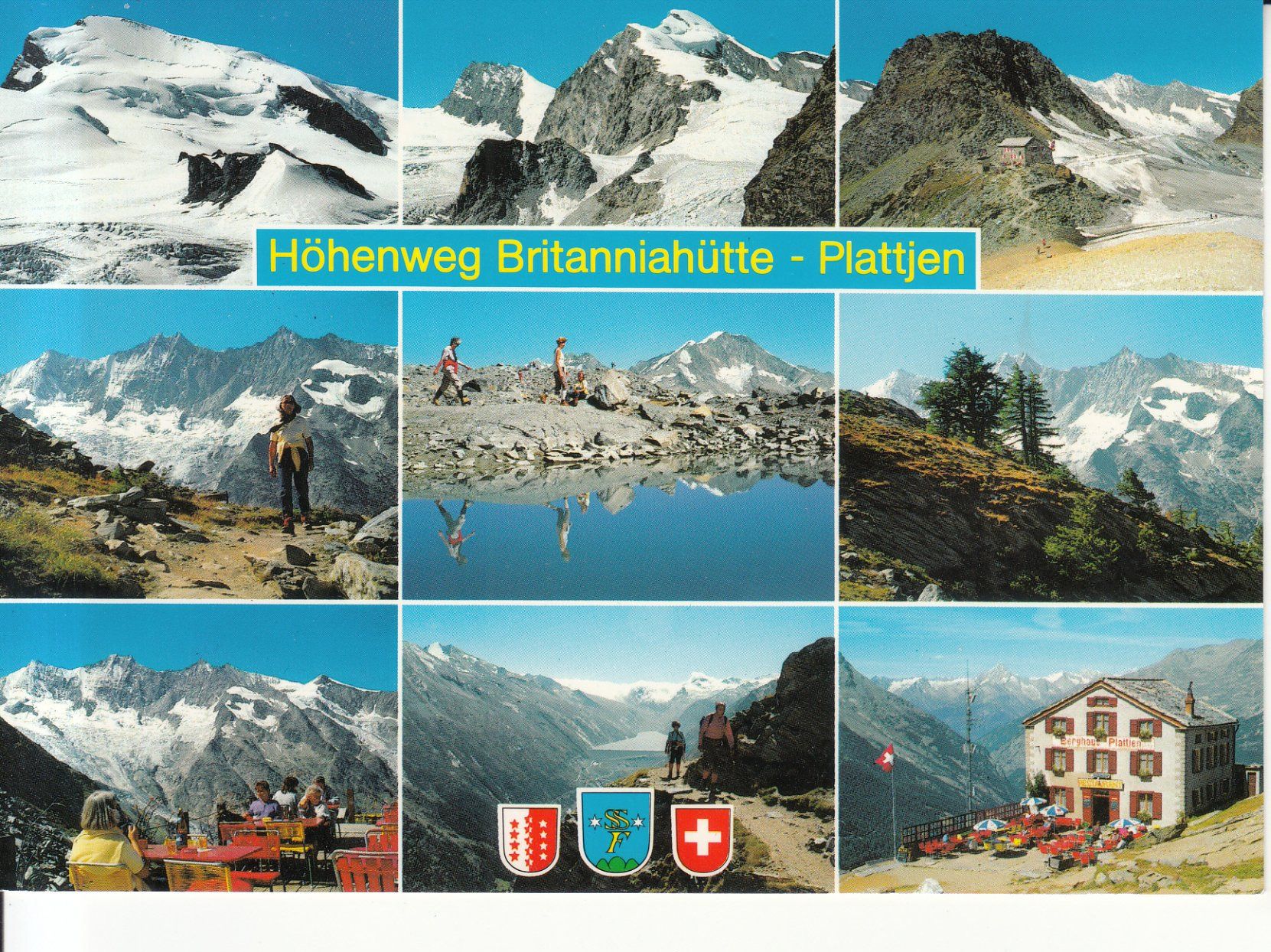 Cartoline postali: Britanniahütte Höhenweg ca. 1980 – Usato da Bürglen TG venduto da StampGraf