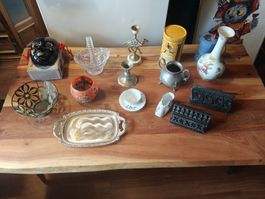 Kiste voll Flohmarkt Sachen