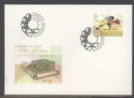 2016, FDC, Sondermarke Schwingen (Nr.1590)