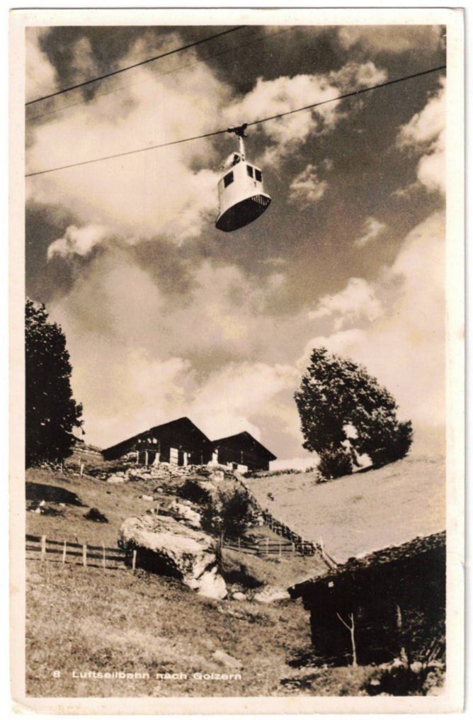 Cartoline postali: Golzern - Luftseilbahn – Usato da Binningen venduto da Mountainrider