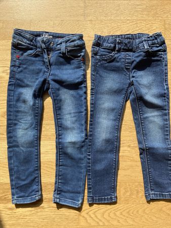 2 x S.Oliver Jeans Gr 104, top Zustand