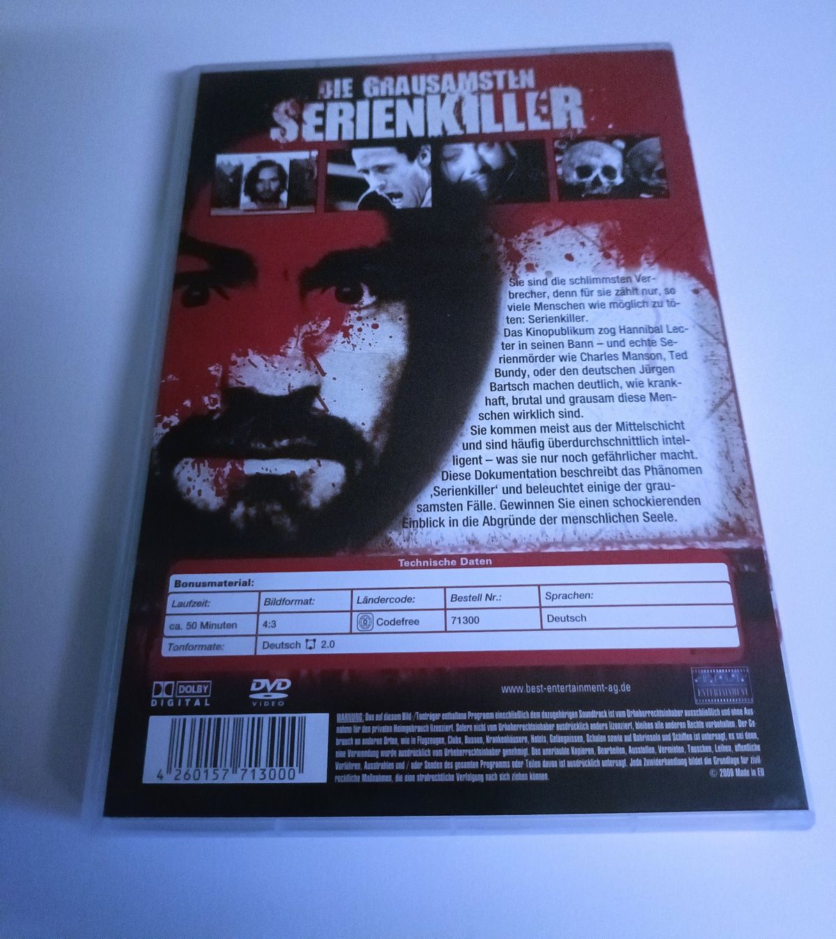 Tous les DVDs: Die grausamsten Serienkiller – D'occasion à Köniz par Movieportal007 1