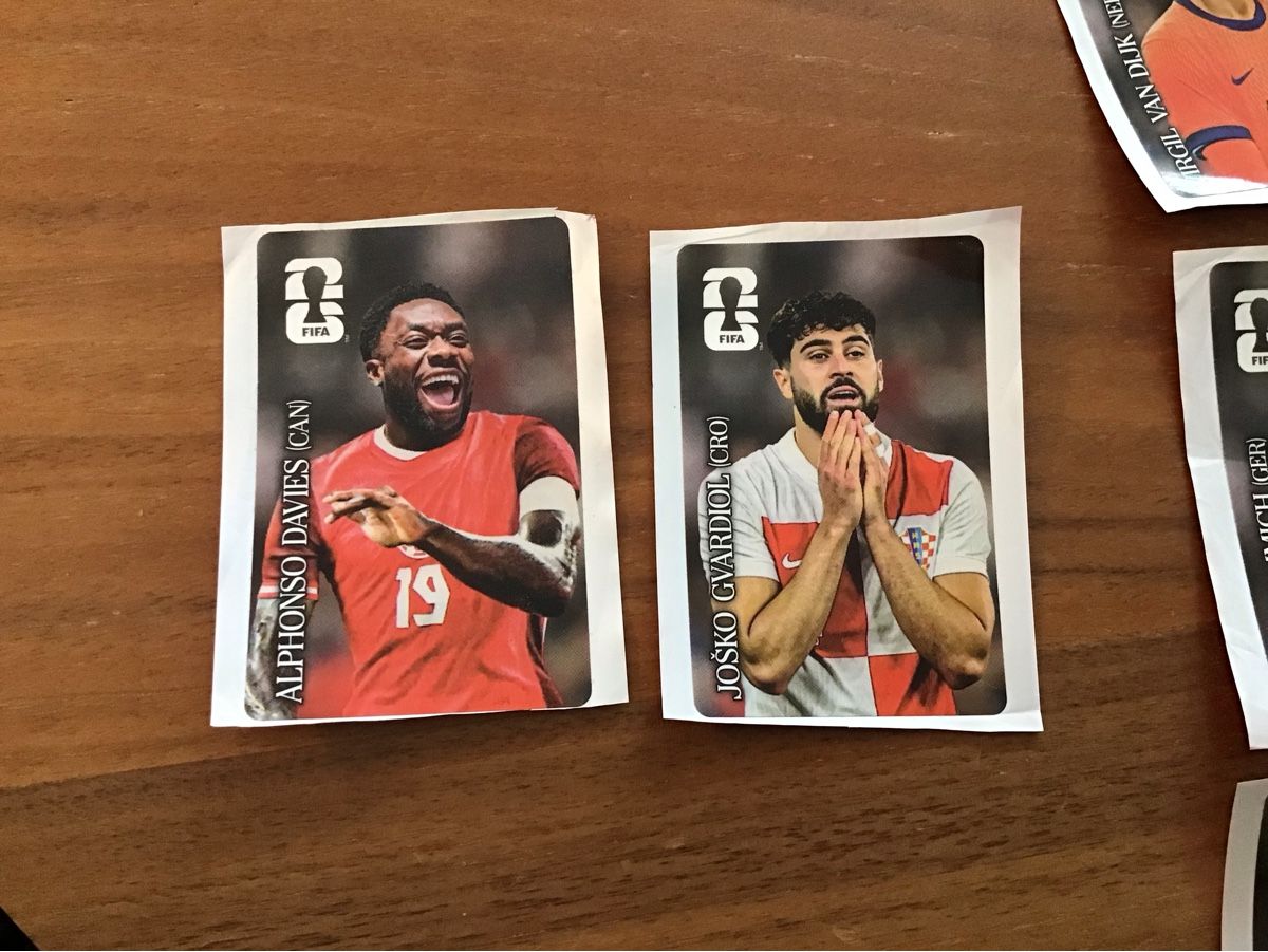 Panini Carte collezionabili: FIFA Cola Sticker komplett 2026 – Nuovo (secondo la descrizione) da Windisch venduto da tompsonjack 5