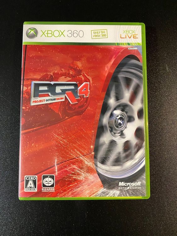 PROJECT GOTHAM RACING 4 FIRST PRINT EDITION XBOX 360 Japan (Gebraucht ...