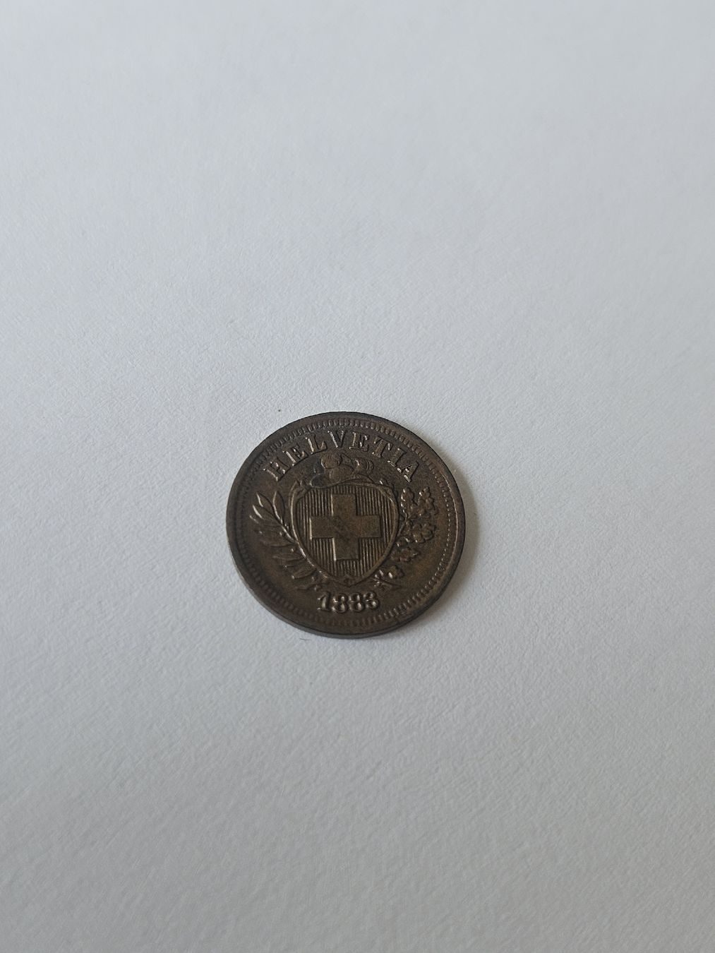 Toutes les monnaies: 1 Rappen 1883 – D'occasion à Pfäffikon ZH par Melibol