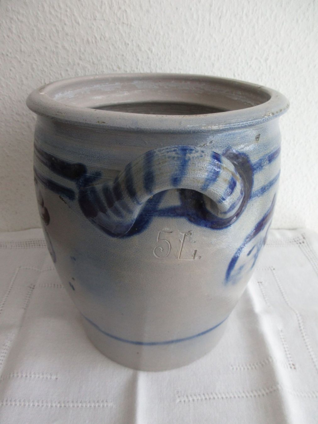 Pentole: Schmalztopf / Hafen Steingut, 5 Liter – Usato da Binningen venduto da mondoantico 3