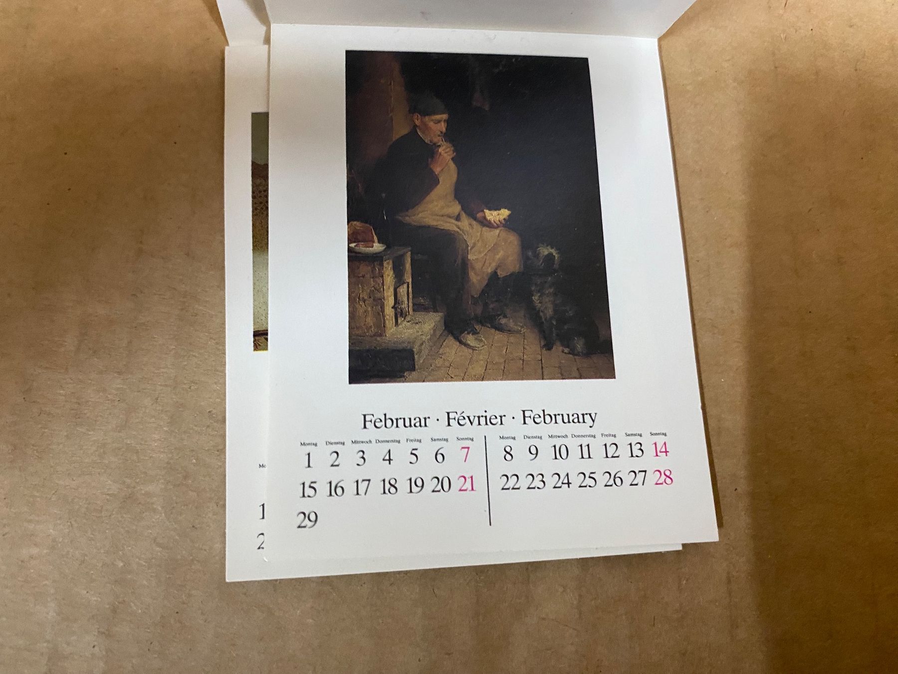 Calendari: Albert Anker Kalender sehr klein – Usato da Eschlikon TG venduto da ArtRec 2