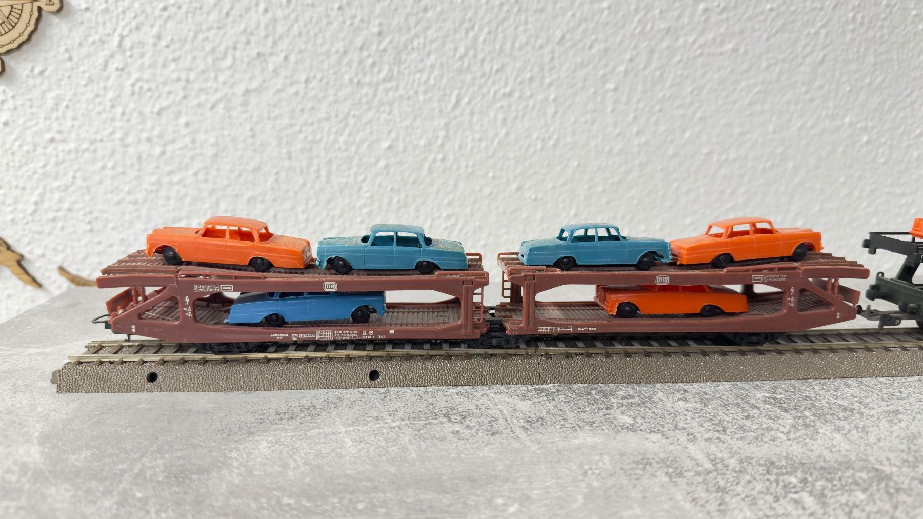 Modellini di ferrovie: Lima Autotransporter DB H0 / DC – Usato da Windlach venduto da Kelebra 1