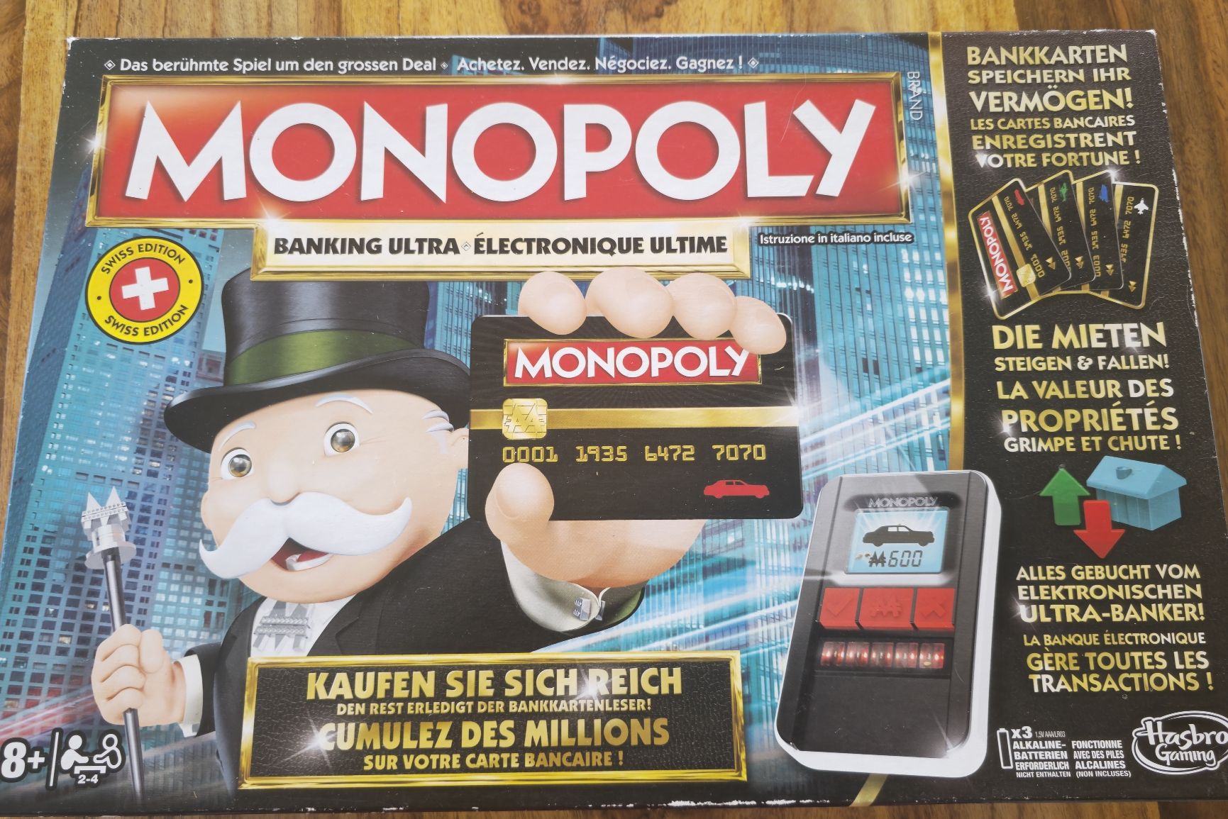 Hasbro Spiele: Monopoly Banking – Gebraucht aus Hinwil von Wo-ma14