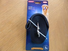 Suchleine schwarz 5m