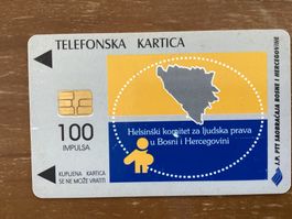 Telefonkarte Bosnien-Herzegowina