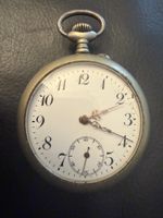 Antike mechanische Taschenuhr mit kleiner Sekunde – Defekt –