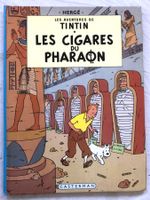 TINTIN - Les Cigares du Pharaon (1981) - Rare TÊTE-BÊCHE !