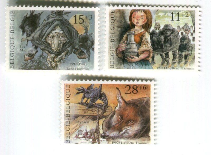 Alle Briefmarken: Briefmarken "Märchen". Belgien – Neu und originalverpackt aus Basel von Butsch5