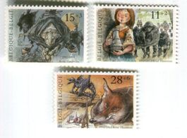 Briefmarken "Märchen". Belgien