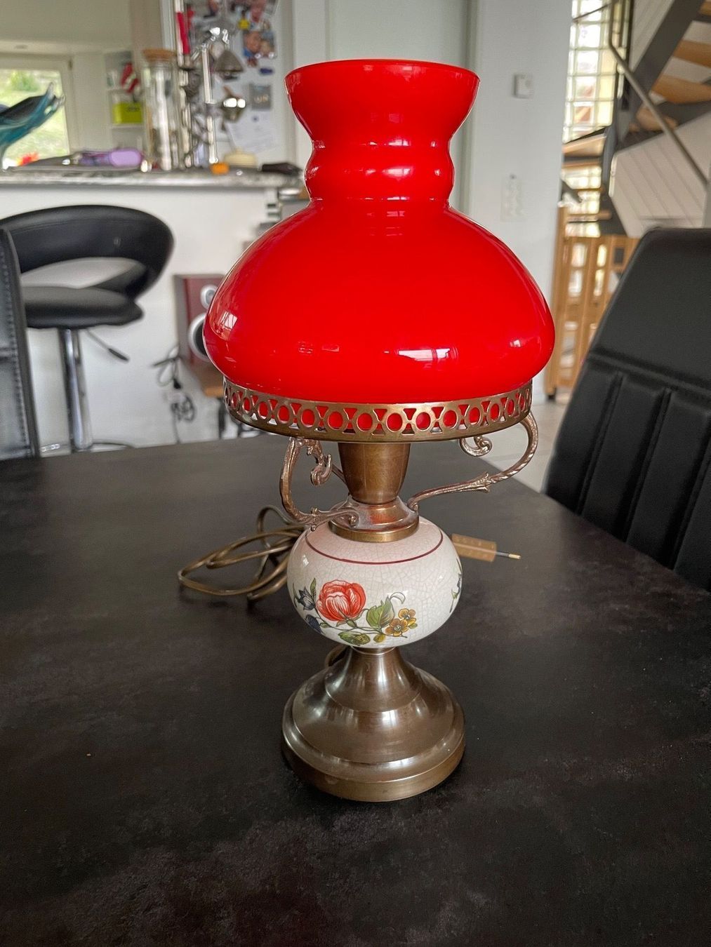 Lampen: Ancienne Lampe de Table Vintage Art Déco – Gebraucht aus Vallamand von Bricbracbroc82 6