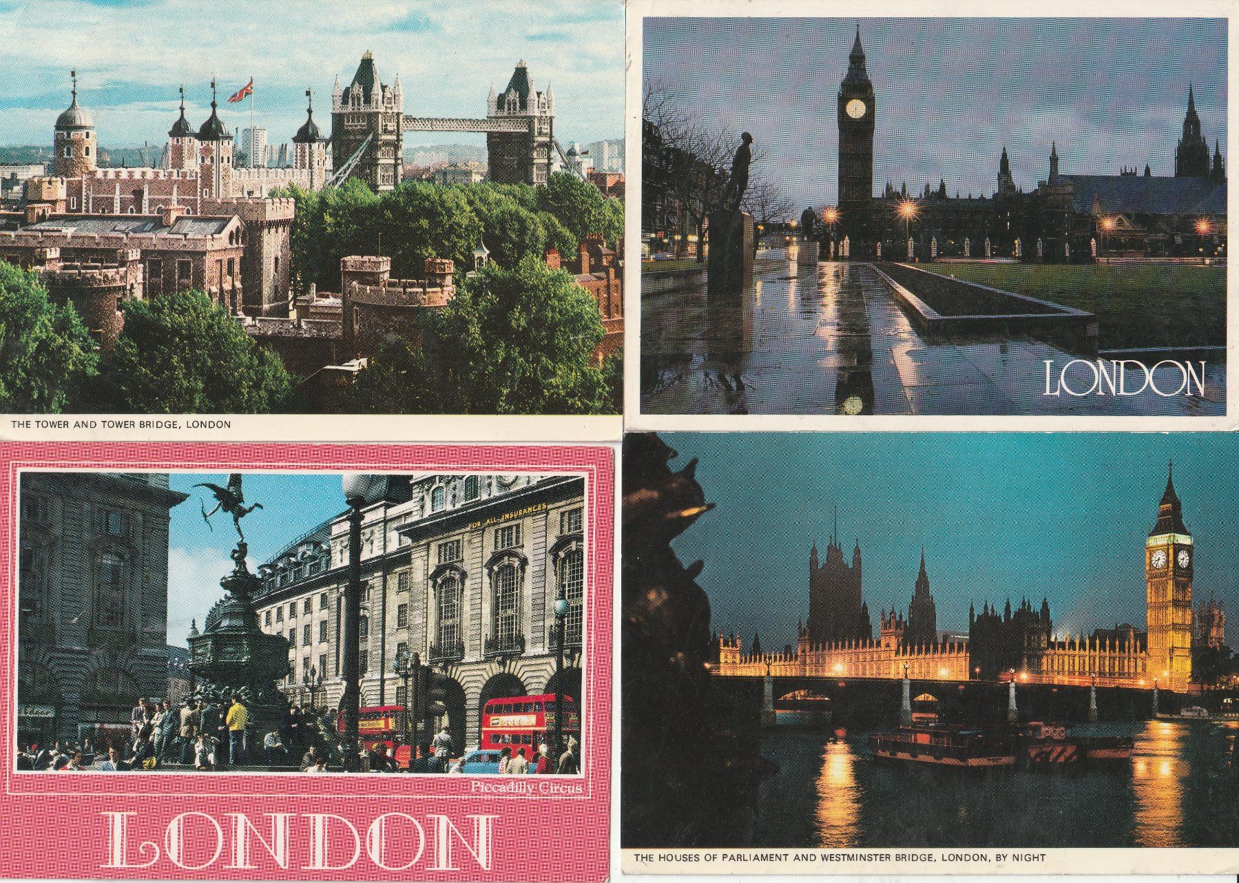 Cartoline postali: 24 Karten London – Usato da Lumbrein venduto da made02 4