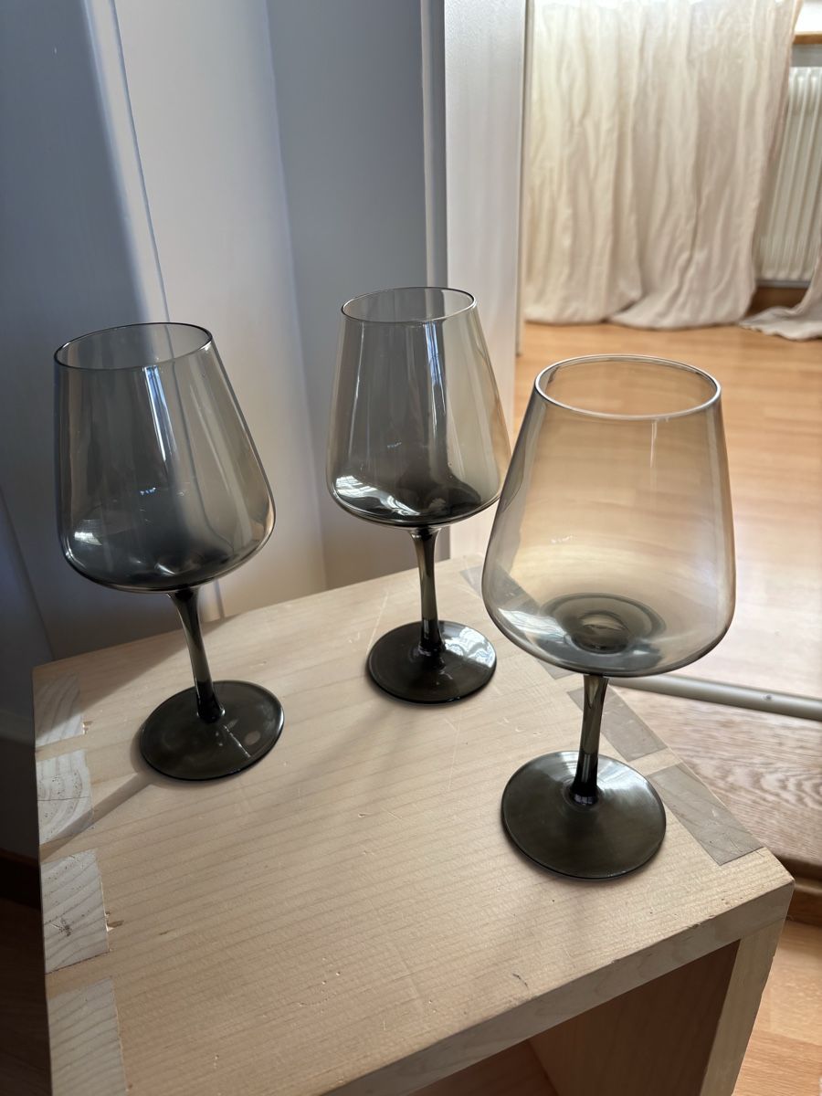 Verres: 3er-Set Weingläser – D'occasion à Bern par wisemagpie 2