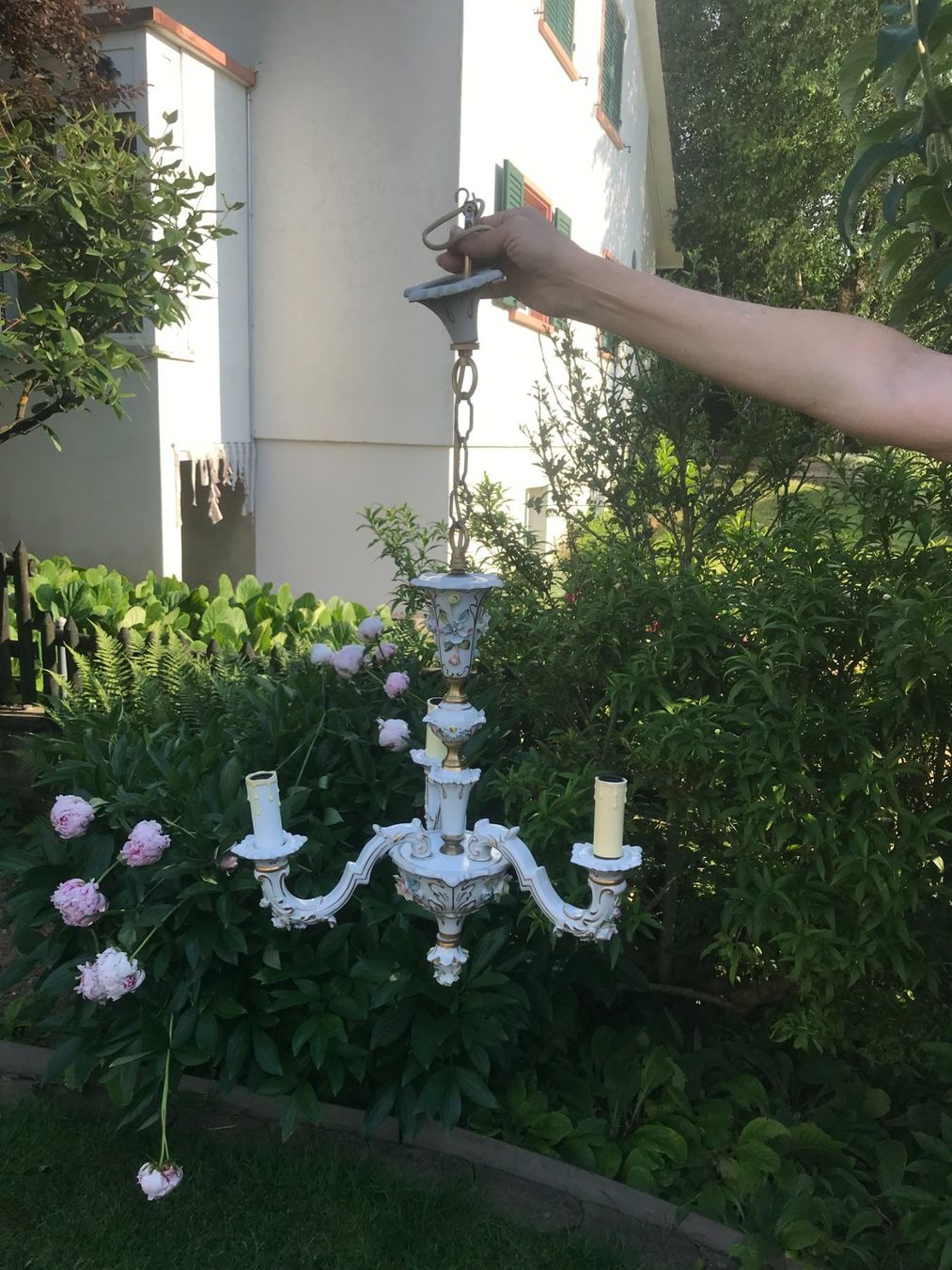 Kronleuchter & Deckenlampen: Deckenlampe Porzellan Antik – Gebraucht aus Aesch BL von muroluz 5