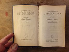 Langenscheidts Taschenwörterbuch Italienisch / Deutsch