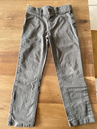Kinderhose C&A grau Grösse 116 Slim guter Zustand