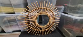Wooden eye mirror from La Redoute