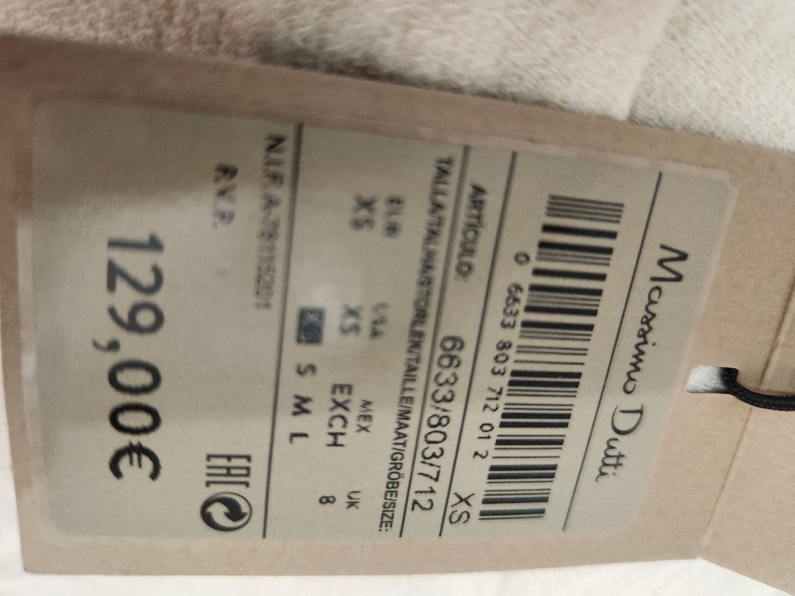 Massimo Dutti Vestiti: Robe Massimo Dutti Longue Beige Clair Taille XS/M Neuve – Nuovo (secondo la descrizione) da Niedergösgen venduto da Eva2410 8