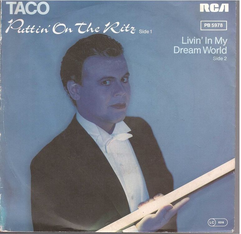 Dischi in vinile: Taco  --  Puttin on the ritz  Single7 – Usato da Oberwil (Dägerlen) venduto da thealbum